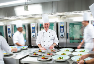David Pugh with food